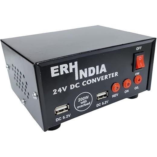ERH India 24V to 220V Mini Inverter 200W