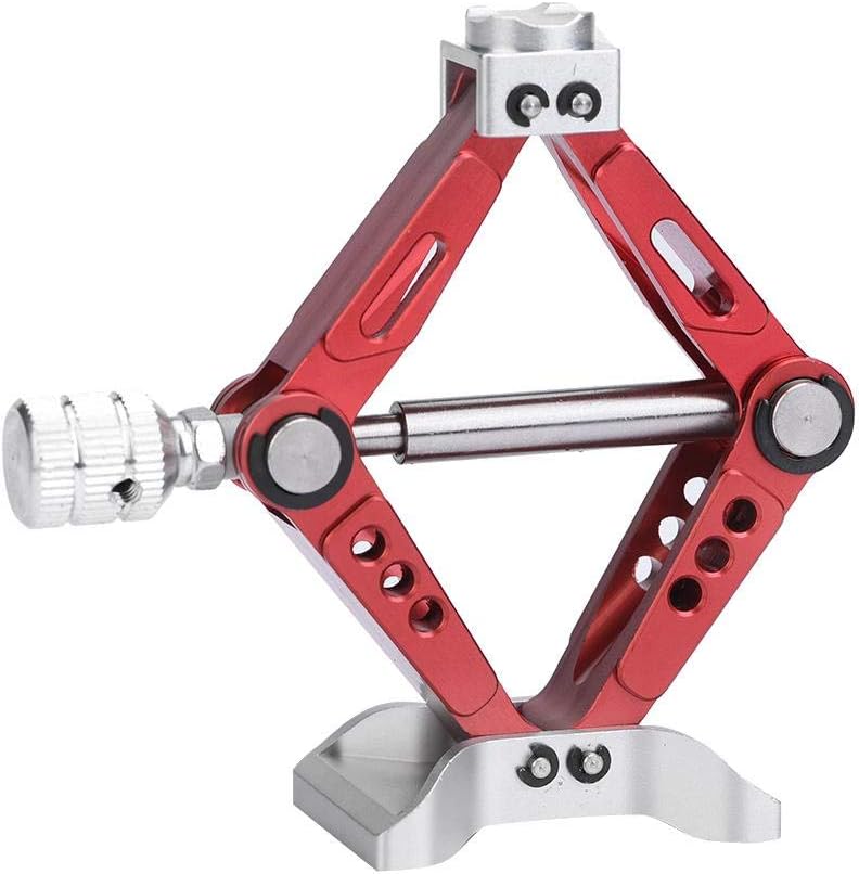 RC Car Jack, Heavy Duty Metal Scissor Design 1:10 Scale Model Car Jack for RC Enthusiasts, Model Builders, and Off-Road Hobbyists