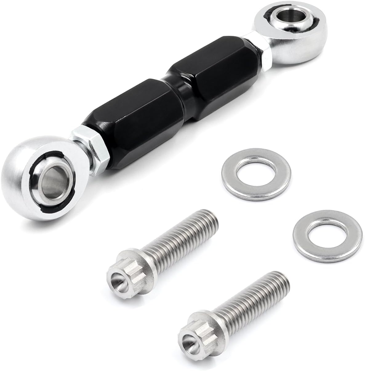 Front Engine Mount Adjustable Stabilizer Link New Hardware Kit Included, For 2009-Later Touring and Trike Models, Replacement 16219-09