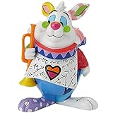 Enesco Alice in Wonderland “White Rabbit” from Disney by Britto Line Figurine, 2.95 Inches, Multicolor