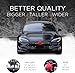 OxGord Reindeer Antlers & Nose - Christmas Decorations for Window Roof-Top & Grille Rudolph Reindeer Kit - Auto Holiday Exterior Accessories Kit Best for Car SUV Van Truck