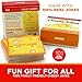 OFFBEAT 101 Cheesy Joke Cards, Artist Illustrated, Family Fun, Cheesy Dad Jokes Humor for Kids and Adults, Gift for Him, Guys, Men, Teens, Boys, Stocking Stuffer