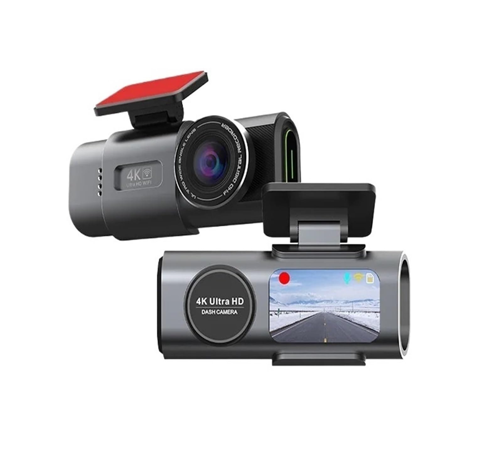 Amazon.co.jp: ダッシュカムデュアルレンズ4K UHD録画車カメラDVR