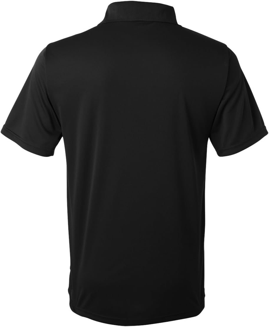 DRI-Equip Dry-Wicking Performance 3-Button Mesh Polos in 12 Colors. Mens XS-4XL
