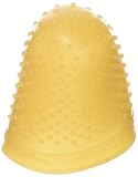 Swingline Rubber Finger Tips, Size 14, X-Large, Amber, 1/Dozen – view 1
