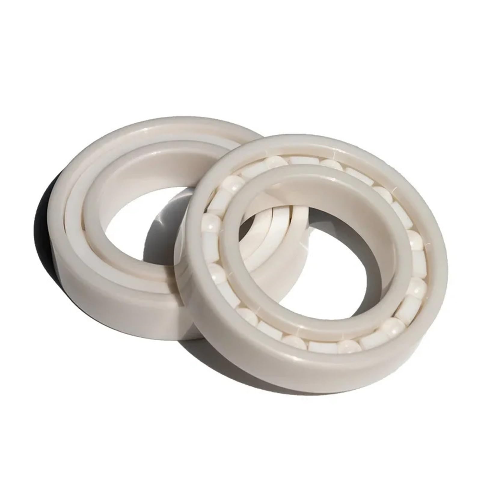 NOBIRTBSA Ceramic Bearing 6911 Ceramic Ball Bearing ZRO2 6911CEF(6911 with holder)