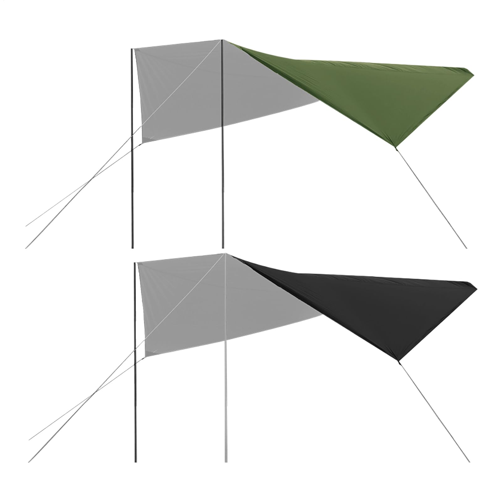 Couverture sunshade RV et tente auvent de camion légère pour camping-car