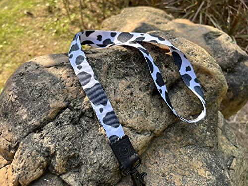 Dql Key Neck Strap, Neck Lanyard For Keys, Cow Print Keychain Car Key Lanyard For Women Lanyards Cute Keychains For Women Womens Key Chain(Cow) #TOP1