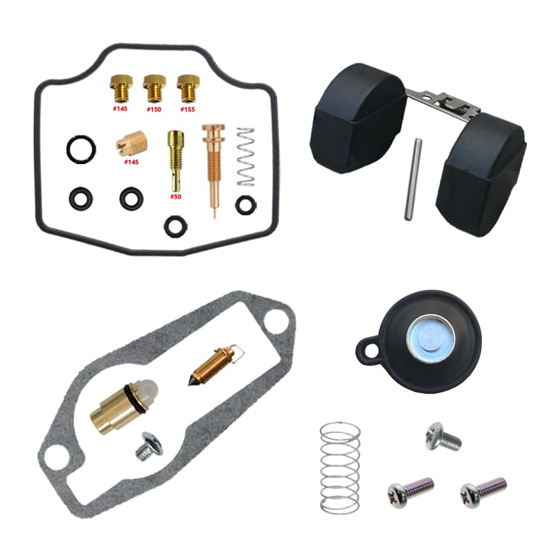 Réparer fuite carburateur TTRE600 kit avec flotteur et aircut pour moto TT600RE 2004
