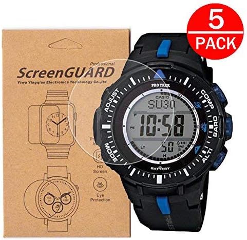 Amazon Com 3 Pcs For Casio Prg 300 Watch Screen Protector Full Coverage Screen Protector For Casio Prg 300 Prg 300 1a2cr Prg 300 1a9cr Watch Hd Clear Anti Bubble And Anti Scratch Prg 330 Cell Phones Accessories