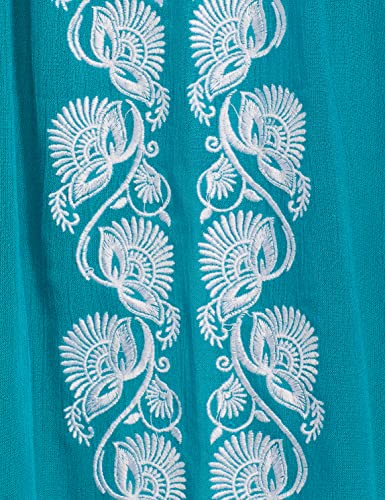 Image of EASYBUY Women's Crepe A-Line below The Knee Casual Dress
