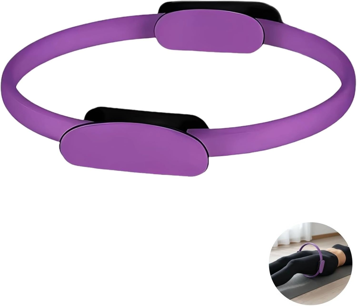 Pilates Loop and Ball Set, 5 Pcs with Resistance Bands, 15 in Pilates Loop, Home Workouts Kit, Exercise Guide, Packaged in Gift Box
