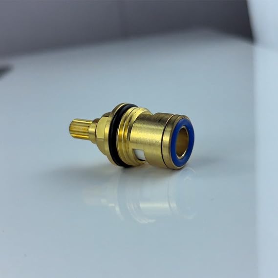 Replacement Brass Ceramic Stem Disc Cartridge Faucet Valve Quarter Turn 1/2