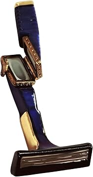Limoges Elegant Silver Shaving Razor for Discerning Collectors