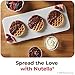 Nutella Hazelnut Spread with Cocoa, Creamy Hazelnut Spread, Breakfast Favorite, 64 Count of 0.88 oz Mini Jars
