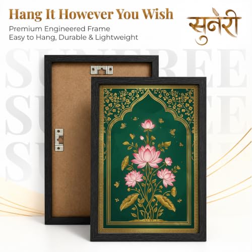Image of Suneree Traditional Indian Wall Art - Set of 2 (ART 18, 10x13 INCHES)