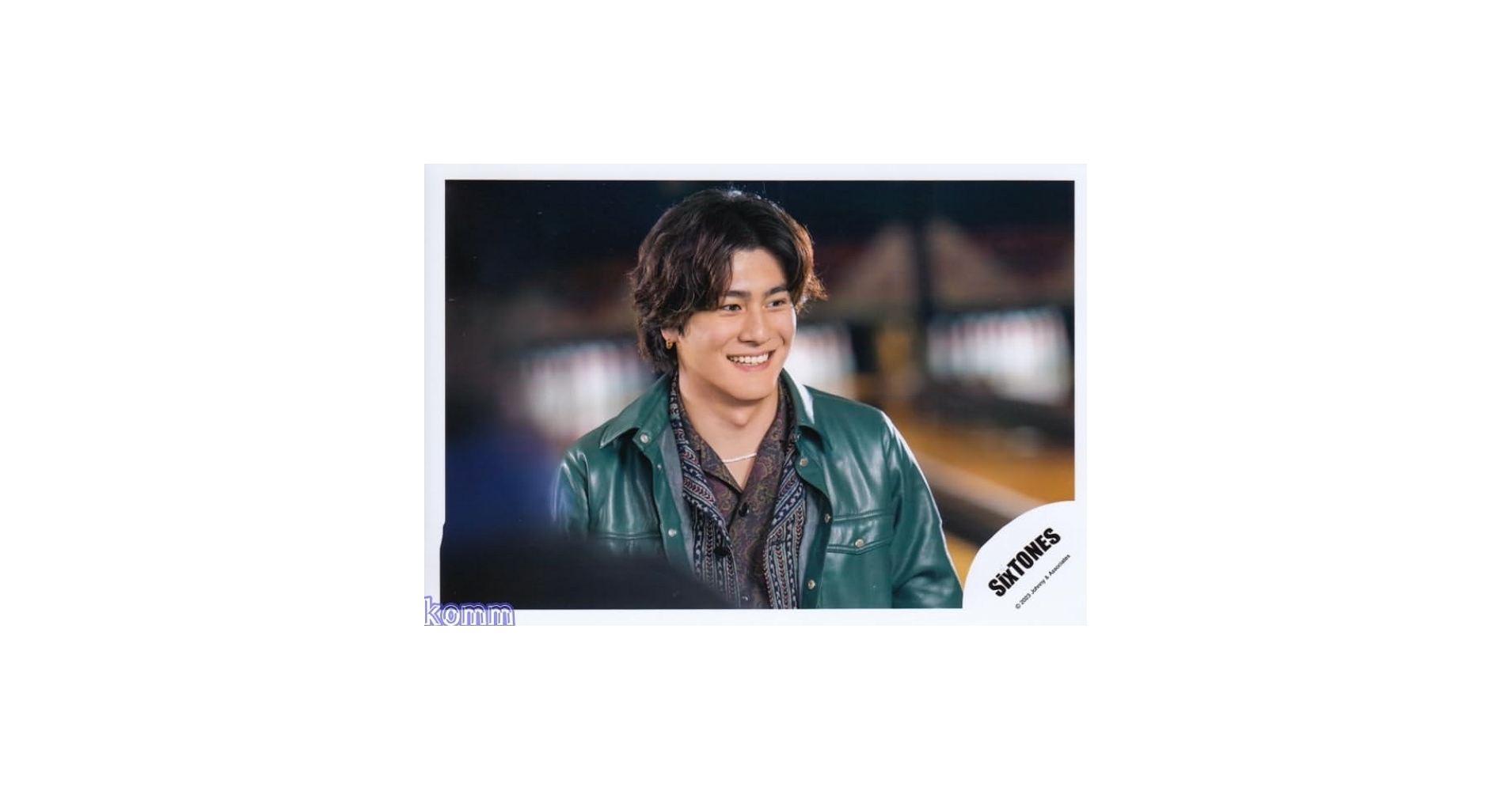 森本慎太郎 SixTONES / ソニーミュージック on X: 