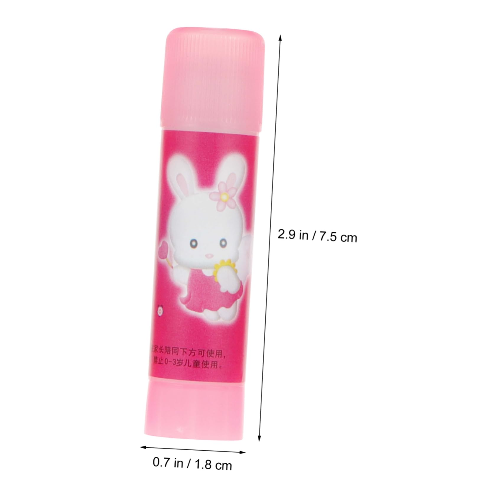 jojofuny 3 Set Colla Stick Forte Per Ufficio E Scuola Con Design Cartoon Per Studenti E 16 Pezzi * 3