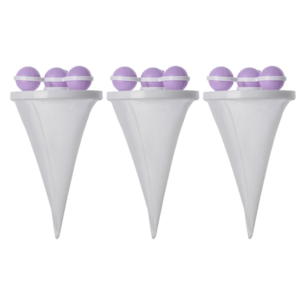 CTRLZS 3PCS Reusable Hair Filter Cleaner for Laundry Mesh Lint Filter for Washing Machine Lint Catcher for Pet Household-B