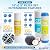 Max Water 5 Micron Replacement Filter Set (10 inch x 2.5 inch) for Standard 5 Stage RO (Reverse Osmosis) Water Filter System - PP Sediment, GAC, CTO & Post Carbon