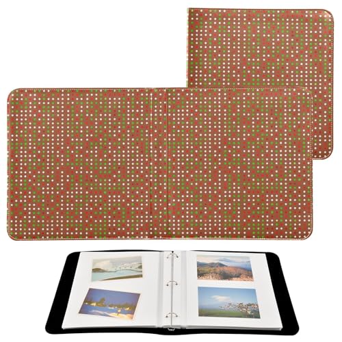 JUMBEAR Grande album fotografico autoadesivo con 20 pagine, album fai da te, per matrimoni, famiglia, bambini, vacanze, motivo a pois colorati