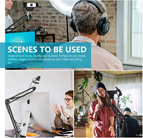 Anivia Webcam Stand,Webcam Clamp Mount Suspension Scissor Tripod Stand Holder Camera arm for Webcam W8 W5 C922 C930e C930 C920 C615 - Image 6