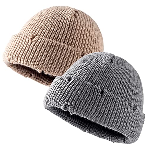 Bonnet ample contre le vent froid hivernal lot de 2 bonnets mixtes
