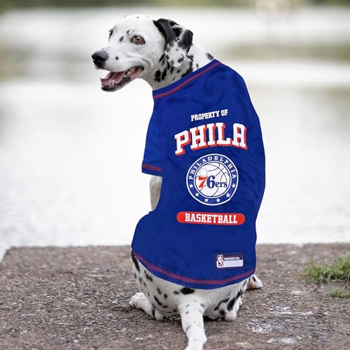 T-Shirt pour Chien NBA Philadelphia 76ers Pets First de basket - 4