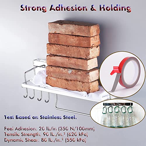 Double Sided Tape 2 Inch Width X 18 Feet Length 5608 Waterproof Heavy Duty Foam Mounting Adhesive Tape For Wall Home Office Decor Automotive #TOP5