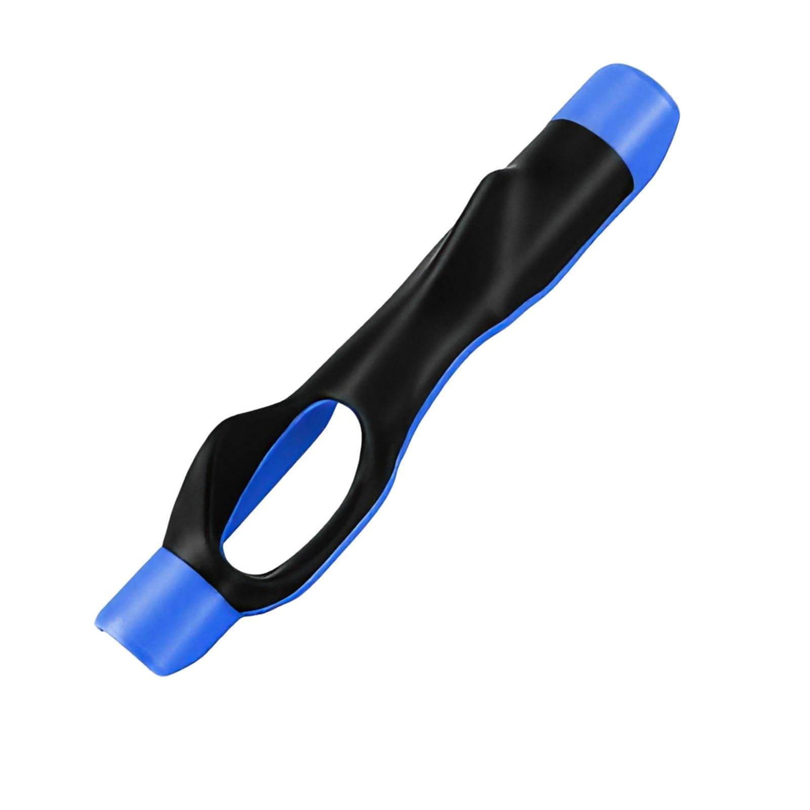 Oyiclyea Grip Trainer Golf Club Blue-Black, Golf Grip Training Aid, Lightweight and Durable,for Better Swing Mechanics, Accuracy and Control I Tutorial Videos Included