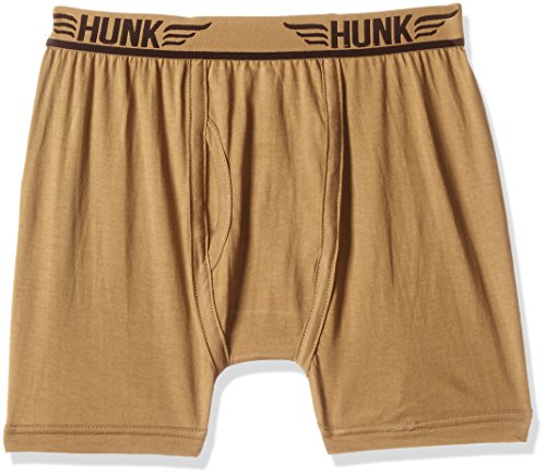 Image of Rupa Frontline Men's Cotton Trunks (890397845089 Plain Long Drawer 80 Beige)