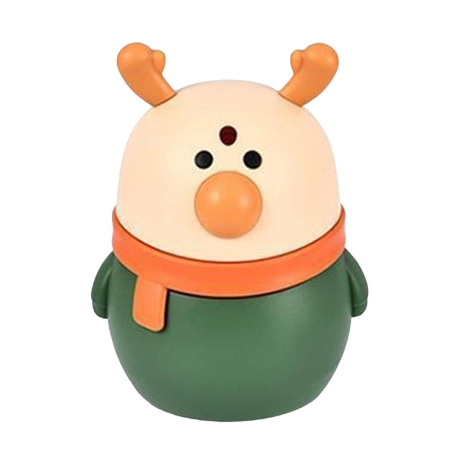 Toothpick Box Cartoon Deer Shape Portable for Restaurants Dining Table Gifts Green-image-22