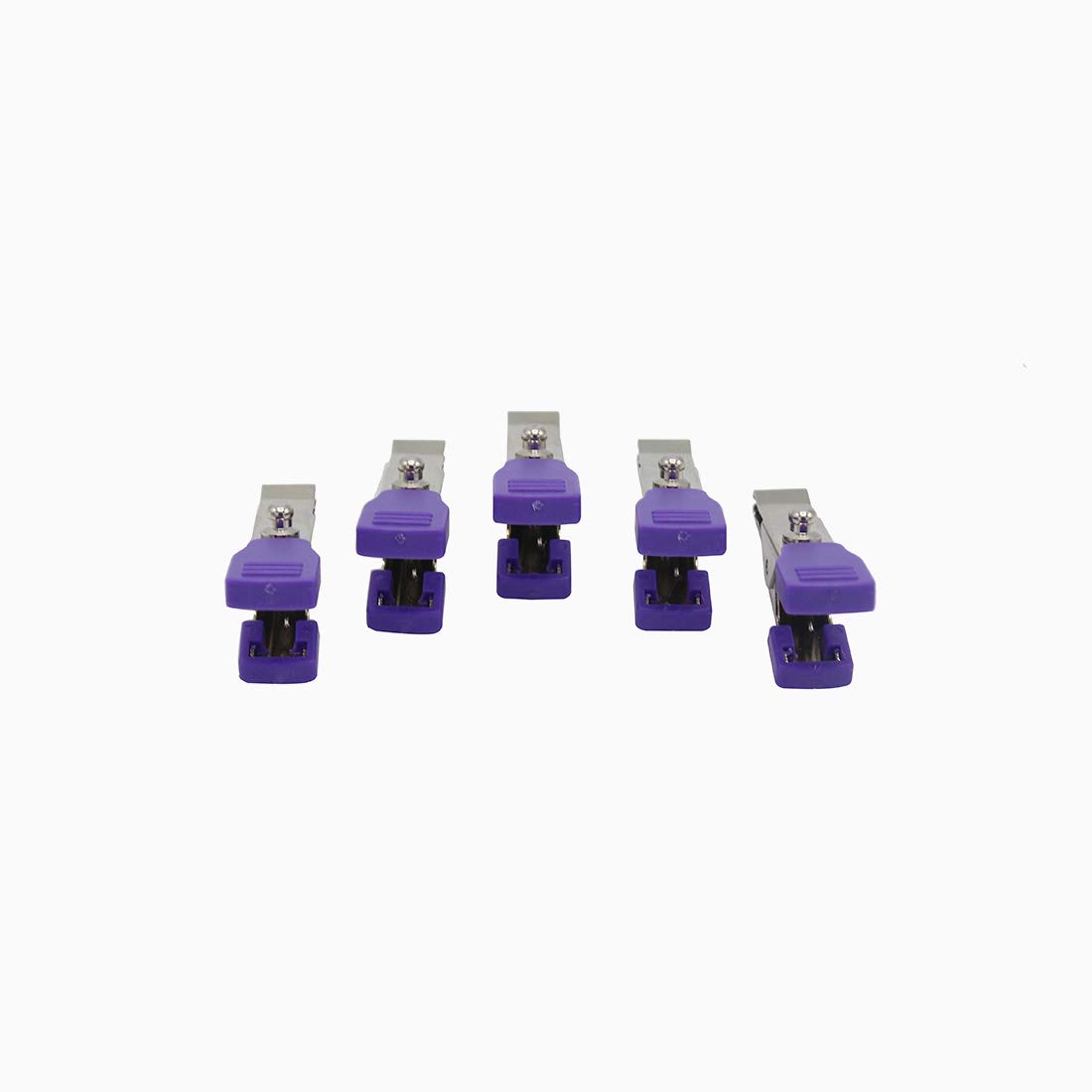 sino-k medical Lot de 5 Pinces Crocodiles vétérinaires ECG/ECG - pour Toutes Les Tailles d'animaux
