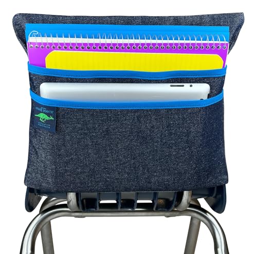 Aussie Pouch CHAIR POCKET ORIGINAL 13 IN BLUE TRIM