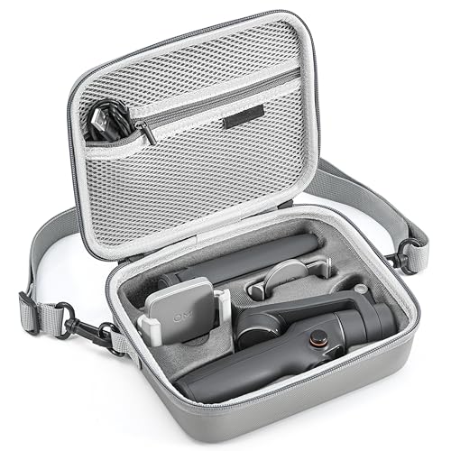 STARTRC PHOTO Osmo Mobile 6 Fall, wasserdichte tragbare Speicher Umhängetasche PU Fall, schützende Harte Reise Tragetasche für DJI Osmo Mobile 6 Gimbal Stabilisator Zubehör