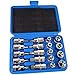 Produktbild Tellaboull Juego de dados DE 1/2 pulgadas de 19 piezas Juego de dados de Punta de Estrella E10 - E24 Torx T20 - T70 Herramientas de reparación de conjunto de lote de presión de enchufe