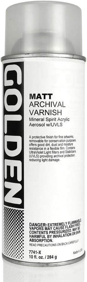 Archival Varnish Spray, 10 Oz, Matte