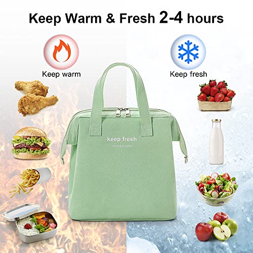 Lancheira, Yuwao Bolsa térmica com isolamento térmico, bolsa de armazenamento, bolsa para compras, t