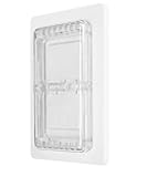 Light Switch Guard for Screwless Wall Plate, ILIVABLE Child Proof Self-Adhesive Rocker Switches Cover Prevents Kids or Accidental Turned On/Off Switch While Allowing Access (Clear, 2 Pack)