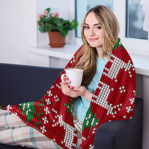 Couverture tricotée de Noël, le cadeau idéal chaud et doux pour vos proches - 8