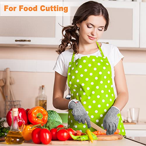 Chuarry 10 Pairs Cut Resistant Gloves Cutting Proof Gloves Level 5 Protection Kitchen Cuts Gloves For Shucking Fish (Medium) #TOP3