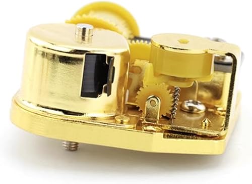 Miniatura 5 de Fly Me to The Moon - Movimiento musical de 18 notas para cajas de música de bricolaje, dispositivo de reloj musical de repuesto para caja de música