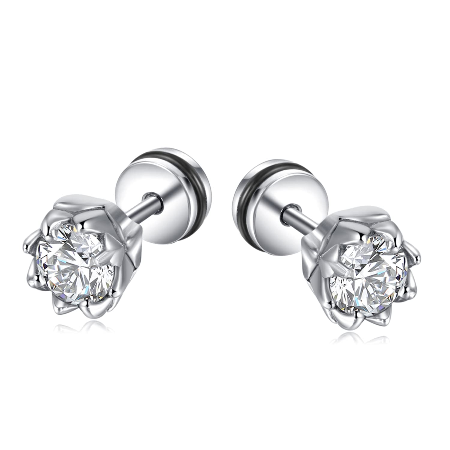 See full amazon price history chart for Peora Silver Plated American Diamond Studded Stud Earings Stylish Design Fashion Jewellery for Men & Boys (PX9ME39W) Peora Silver Plated American Diamond Studded Stud Earings Stylish Design Fashion Jewellery for Men & Boys (PX9ME39W) (B0BT864M9W) Amazon Price History, Amazon Price Tracker
