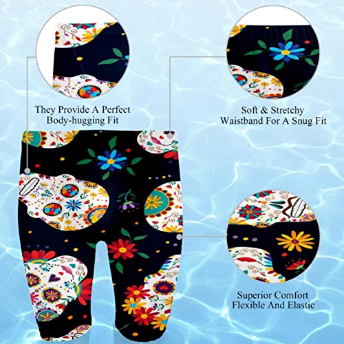 Jammers de natación floral para hombre en talla S con diseño multicolor 2