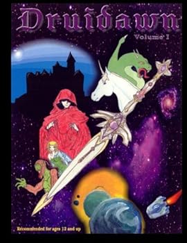 Paperback Druidawn Volume I Revised Edition: Black and White Book
