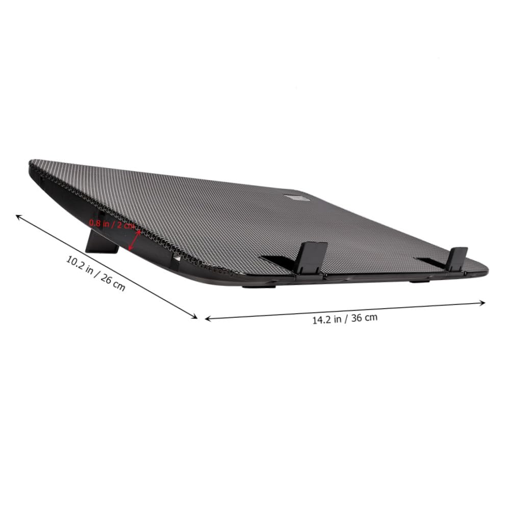 Base de refrigeración para portátil 6 pulgadas, negra miniatura 2