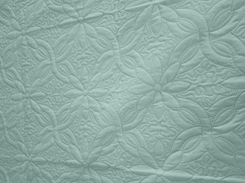 Regal Home Collections Pinsonic Quilt (Full/Queen) - Assorted Colors (Aqua)