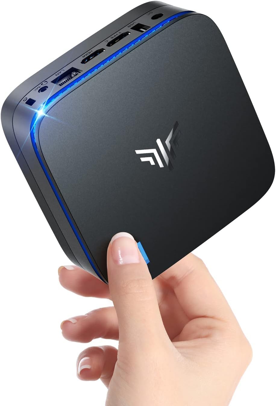 NiPoGi Mini PC Windows 11 Pro, Ιntel Alder Lake-Ν95 (Βeats N5095/N5105, Up to 3.4GHz) Mini Pc, 16GB RAM 512GB M.2 SSD Mini Computer, Mini Desktop PC 2.5" SSD, 4K Double Display/Dual WiFi/BTGlobal Recycled StandardGlobal Recycled StandardGlobal Recycled Standard