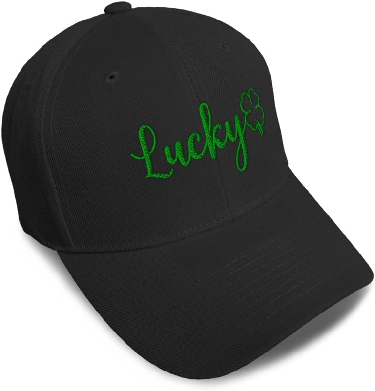 Kids Toddler Baseball Cap Lucky St Patrick's Shamrock Irish Clover Boys Caps & Girls Caps Cotton