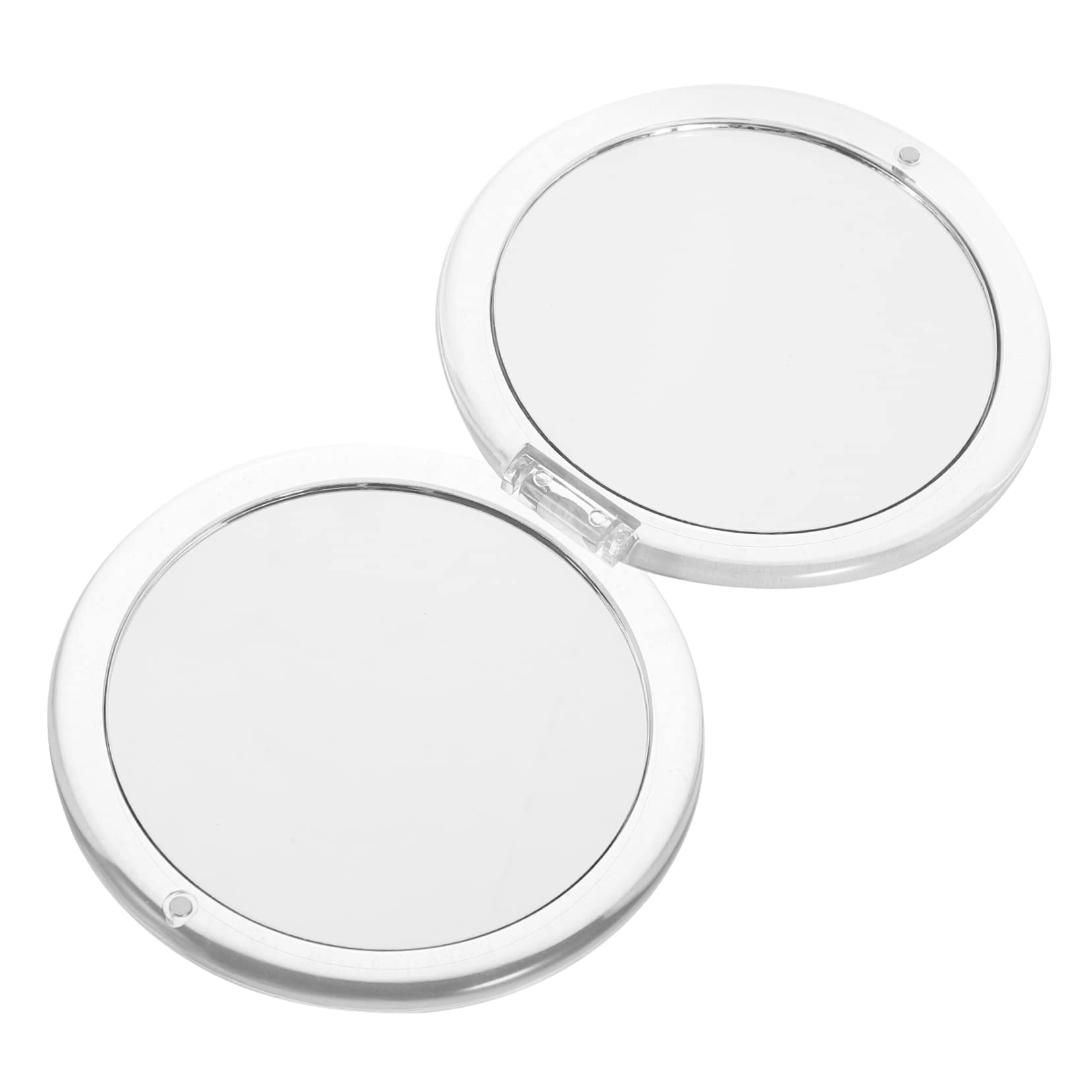 FRCOLOR Espejo De Bolsillo para Novia 3 Piezas Compacto para Maquillaje con Luz Led Mini Espejo para Bolso Y Tocador.